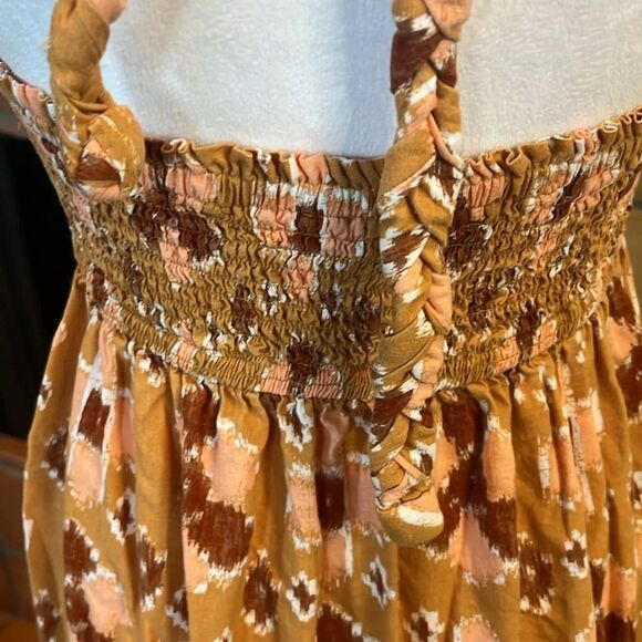 Aerie High Low Halter Maxi Sundress, size L - Picture 7 of 12